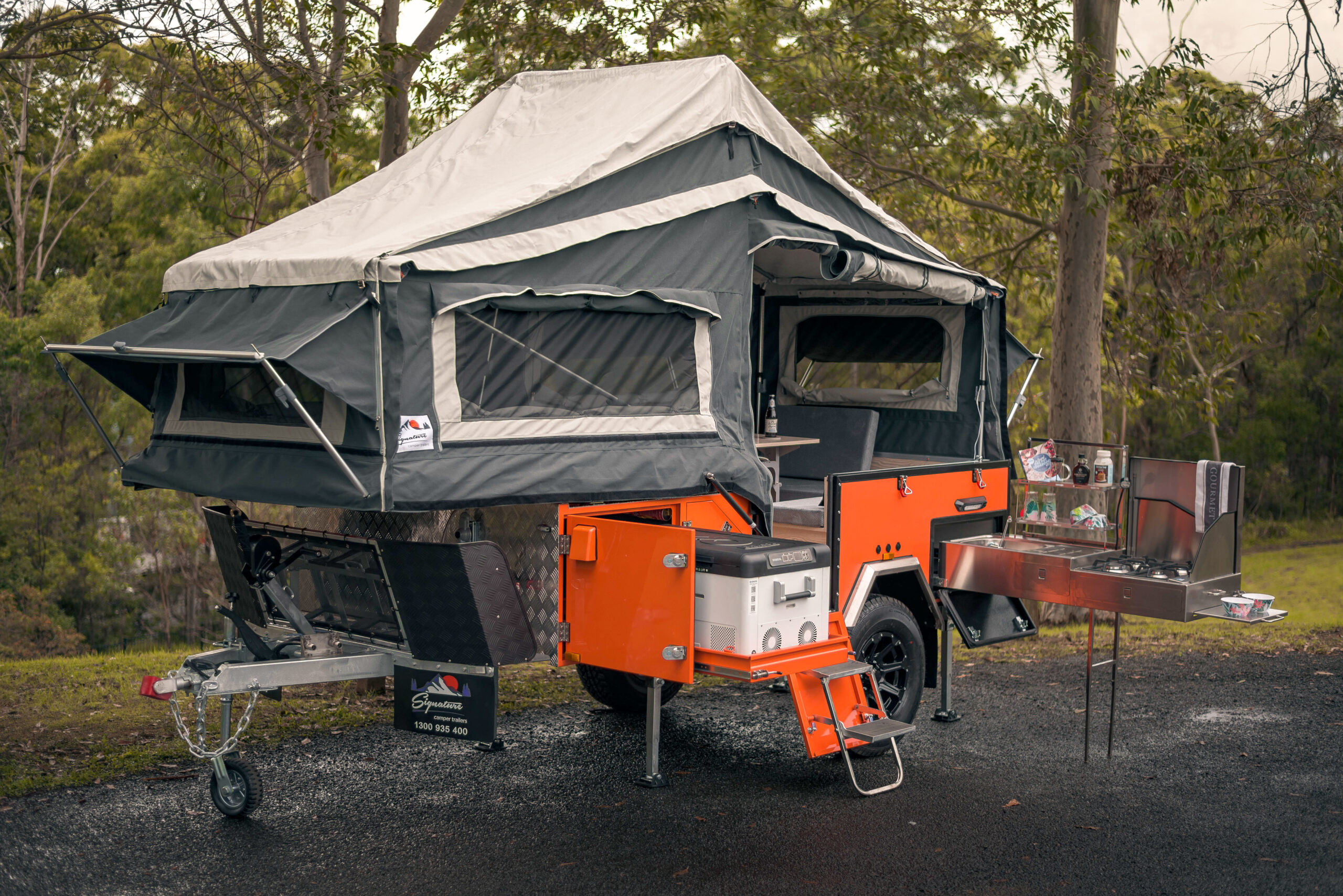 Elite-Lite-Camper trailer springbok national park qld