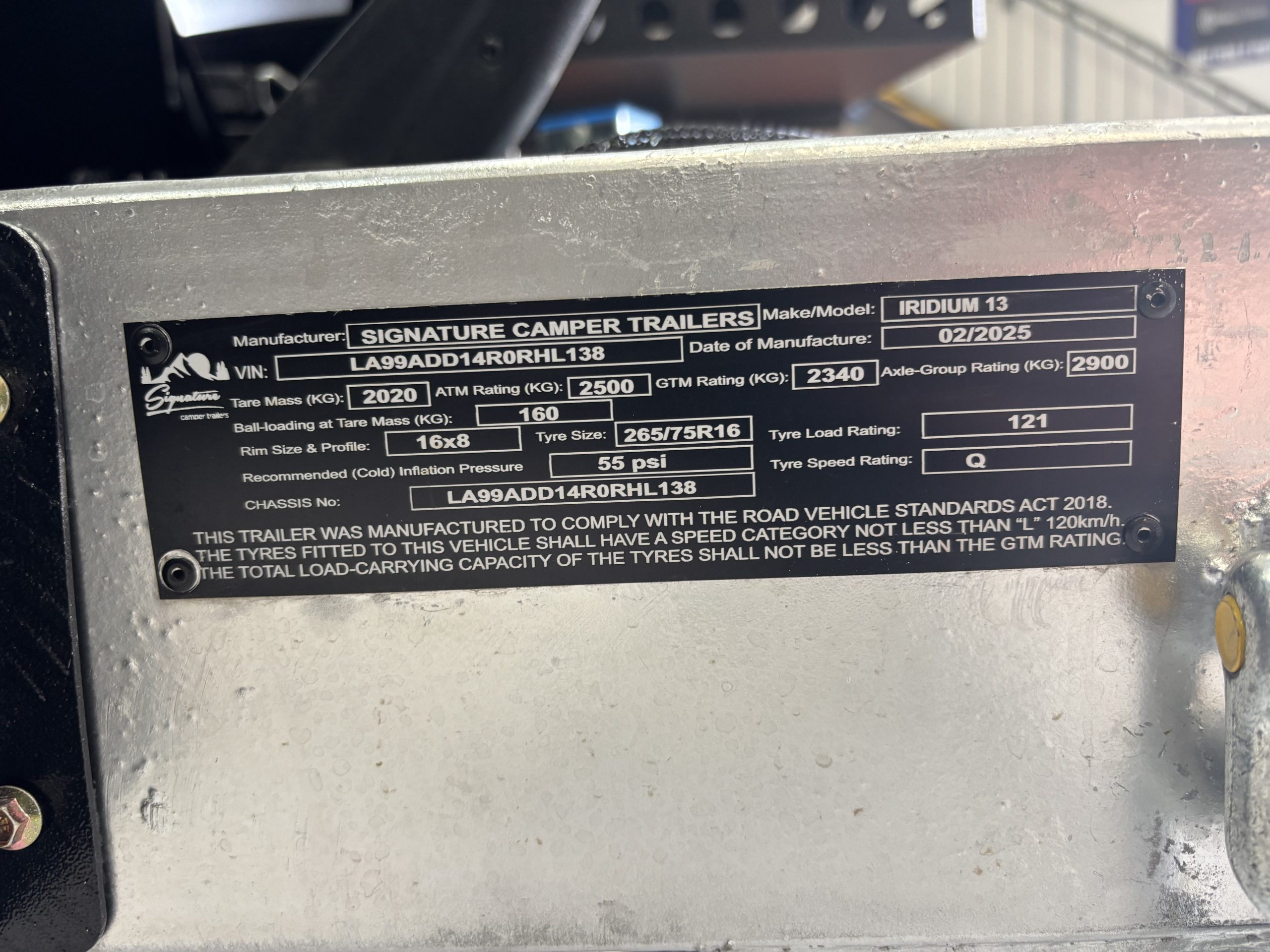 
Signature Iridium 13 GEN II Roam full									